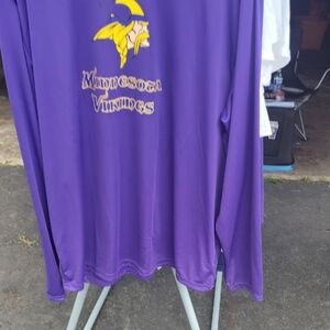 Minnesota Vikings Purple Long Sleeve Shirt